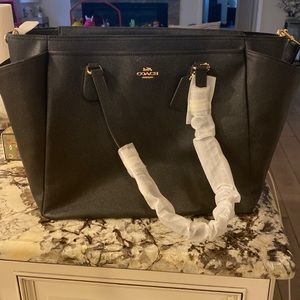 Coach baby bag